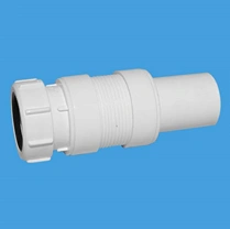 Труба гофрированная L147-196 мм, 40/40  компресс. McAlpine