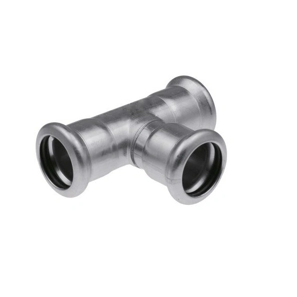 Тройник Inox press 22х22х22 нерж. KAN-Therm