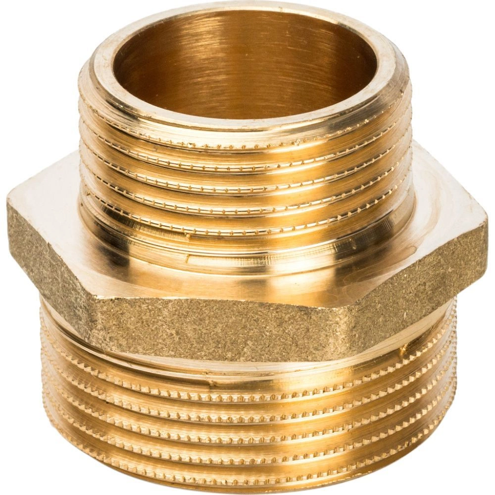 Ниппель НР-НР  1 1/4х 3/4 (латунь) Stout