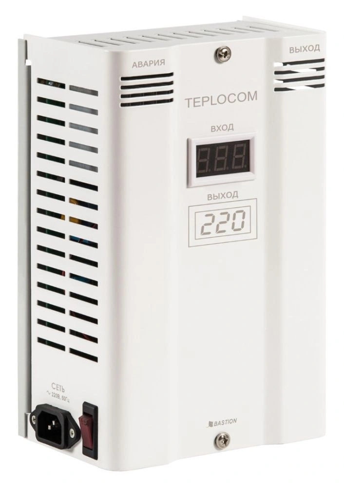 Стабилизатор фазоинверторный ST-600 INVERTOR, 600 ВА TEPLOCOM