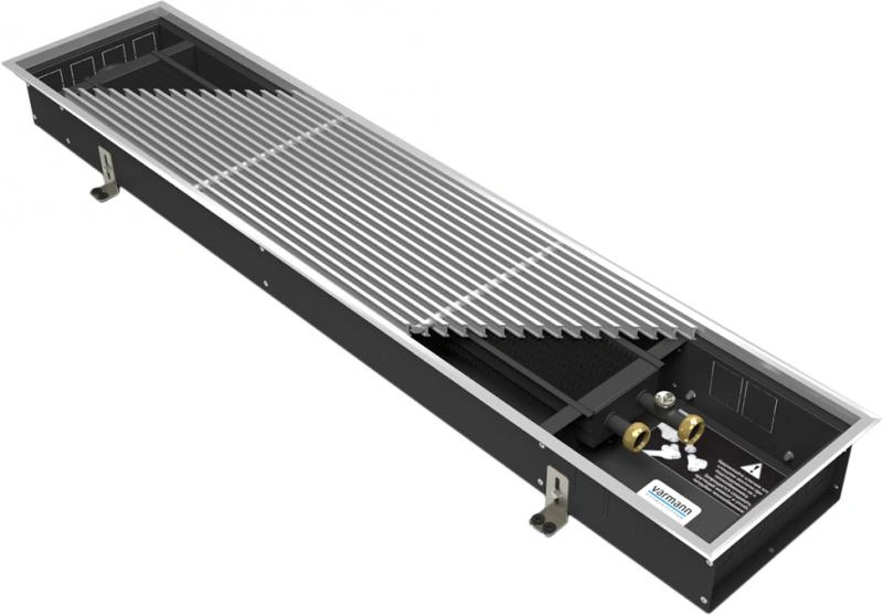 Конвектор Varmann Ntherm N 140.090.1400 RR U EV1 натуральный алюминий, профиль U