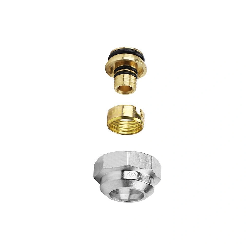 Соединение резьбозажим. 20х2.8 (резьба 3/4") для PEX Varmega