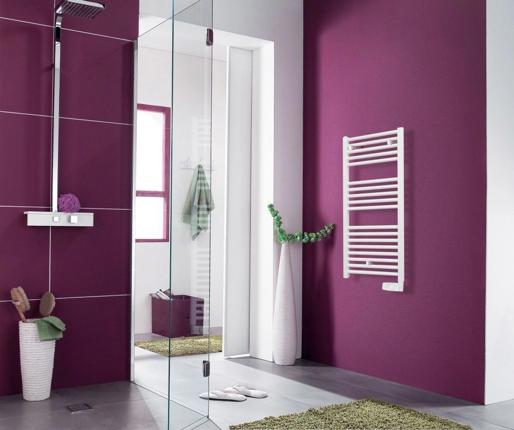 Полотенцесушитель электрический 2012, 998х480х100 мм, 500Вт, белый, Atlantic