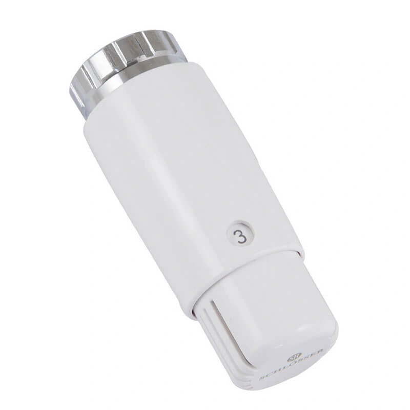 Головка термостатическая MINI Diamant DZ КЛЕММА БЕЛЫЙ Schlosser