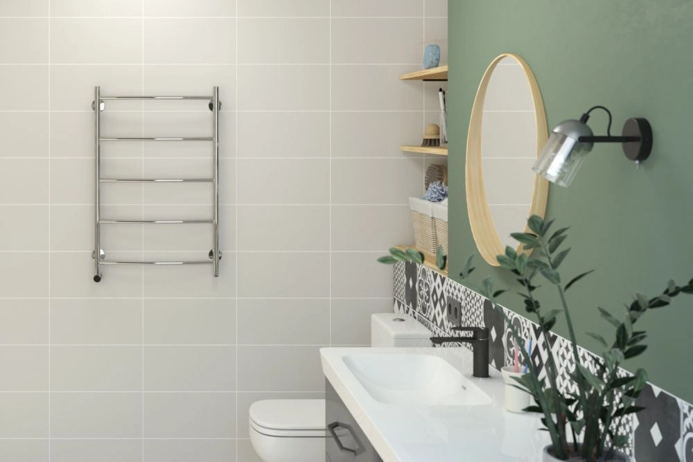 Полотенцесушитель электрический №40 П, 800х500  Стилье