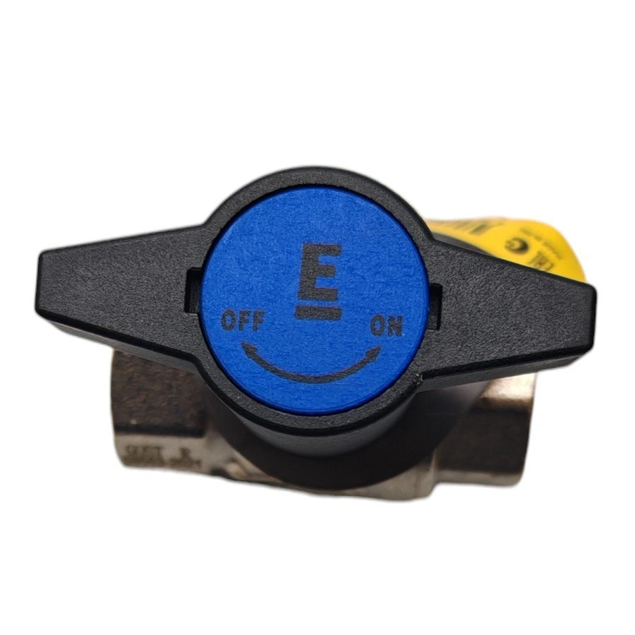 Кран шаровой Strong, полнопроходной, 1/2", НВ, ручка из полимера ELSEN