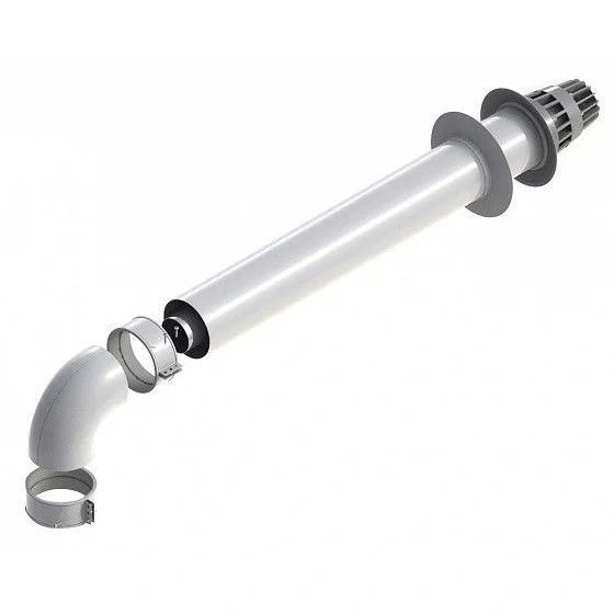 Подключение к наружной стене 80/80