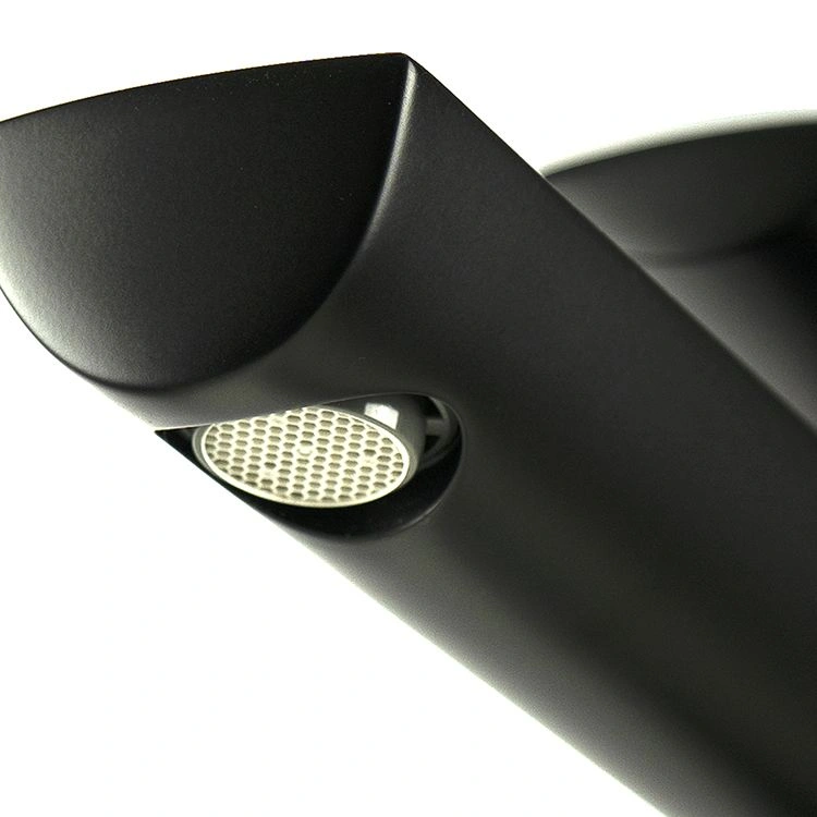 Смеситель для умывальника URSUS, монолитный, черный, LEMARK