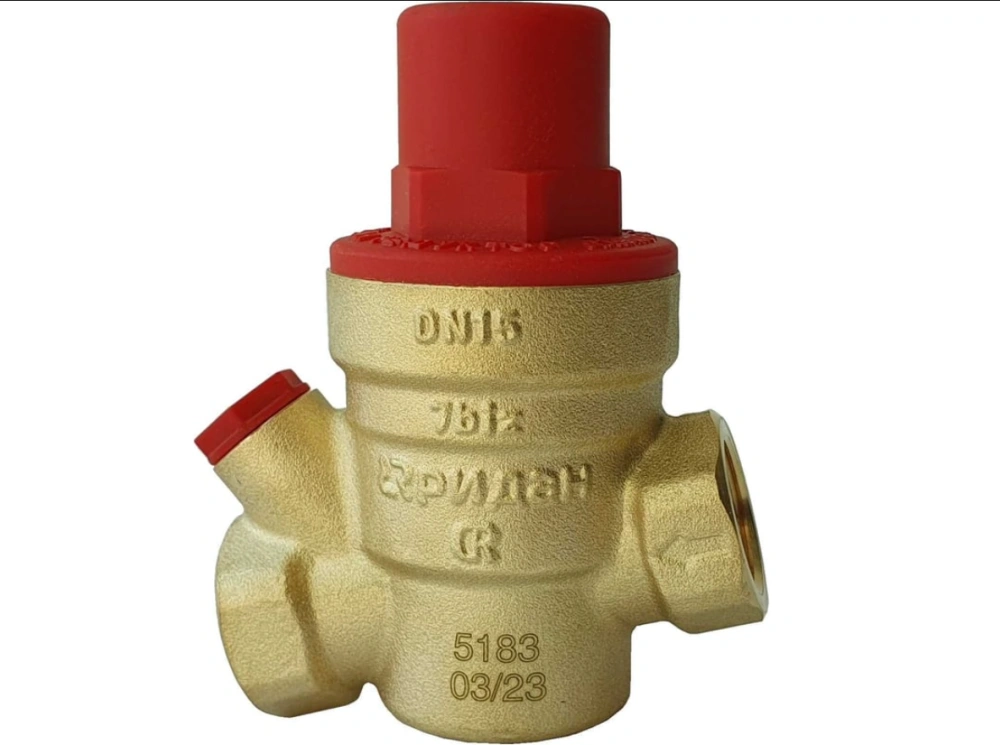 Клапан редукционный 7biz PN16 DN15 латунь CW602N, Ридан