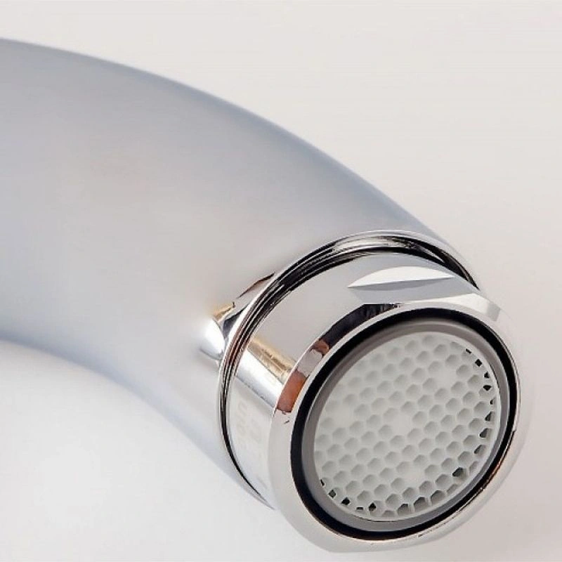 Смеситель для раковины встраиваемый BOZZ (излив 230 мм) на 2 отверстия, хром KLUDI