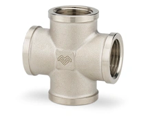 Крестовина ВВ 1/2" (никель) Varmega