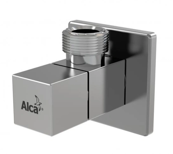 Вентиль угловой, квадратный 1/2"х1/2" ALCA PLAST