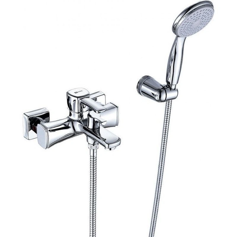 Смеситель для ванны EVITTA (с лейкой и шлангом) хром LEMARK