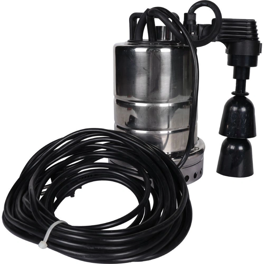 Насос дренажный с вертикальным поплавком, кабель 10 м, 230V, Q=150 л/мин (9м3/ч), Hмакс=8 м STOUT