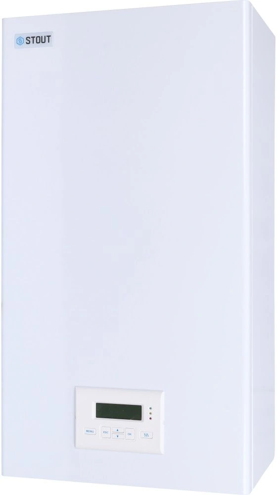 Котел электрический  27 кВт 3х фаз., тены 3шт STOUT