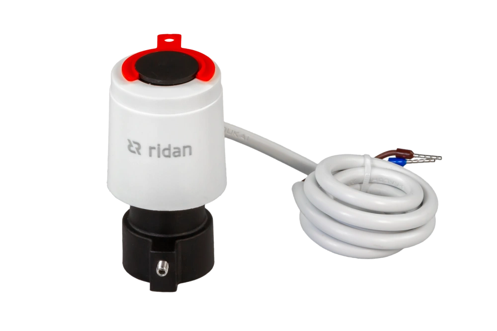 Термоэлектрический привод TWA-AR, 230V, NC (н.з.) 230В (для RA-C, RA-N) Ридан  