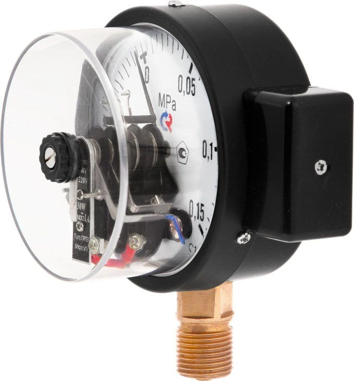 Манометр с электроконтактной приставкой ТМ-510Р.05 (0..2,5 МПа) G1/2", 100мм, 150С, кл.т.1,5 Исп.V (ЛРПЗ) 