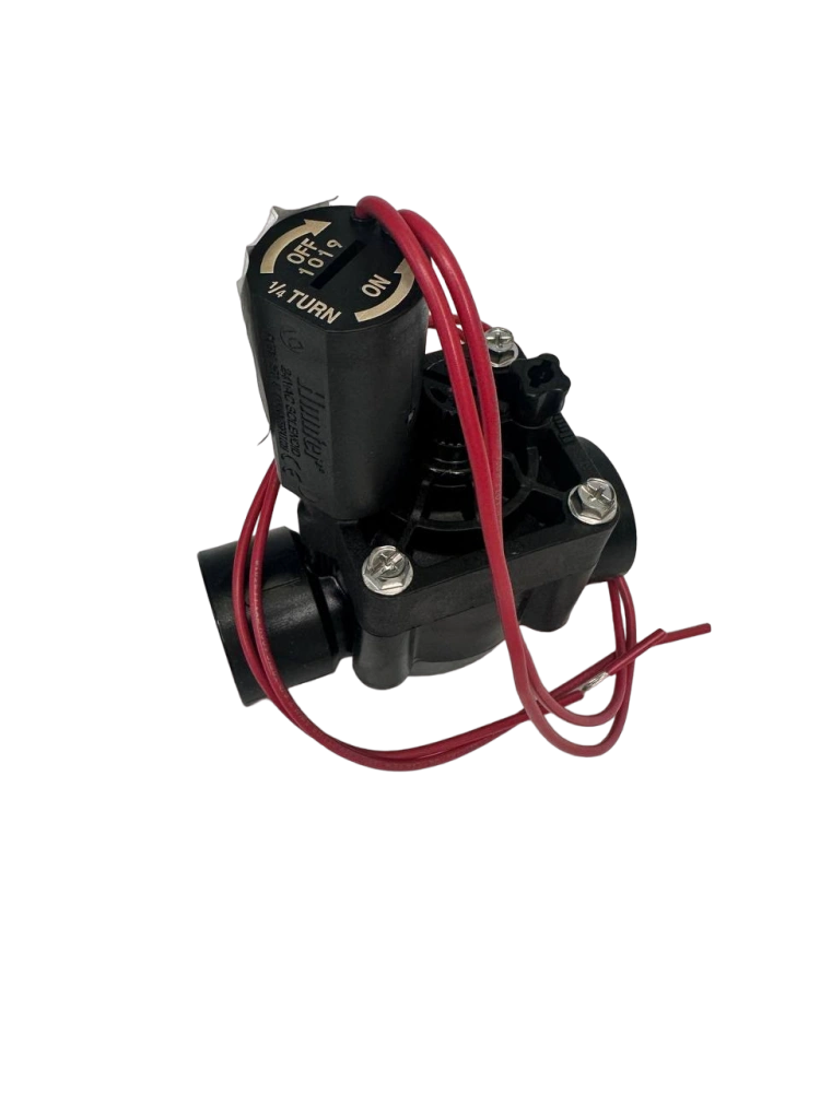 Э/м клапан Hunter PGV-101-G-B, с регулятором потока 1" ВР, 24 V 