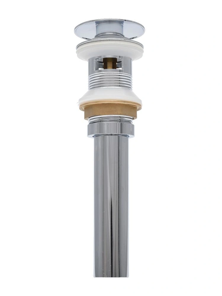 Выпуск с переливом (d= 1 1/4) Click/Clack хром AQM