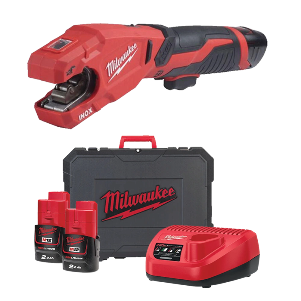 Аккумуляторный труборез по нерж. стали M12PCSS-202C, Milwaukee