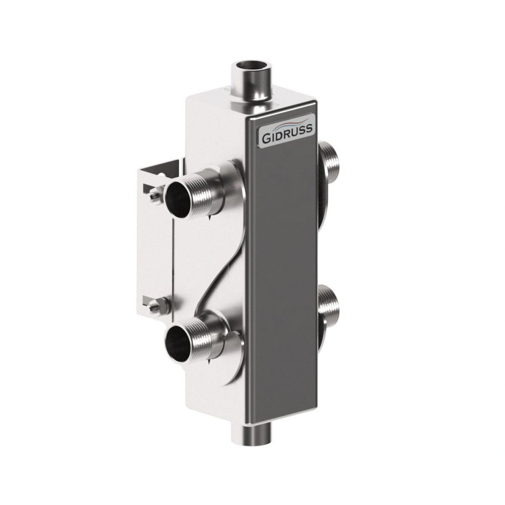 Гидрострелка GRSS-40-20 (Pmax=40 кВт, G 1", Qmax=1,7 м3/ч) GIDRUSS