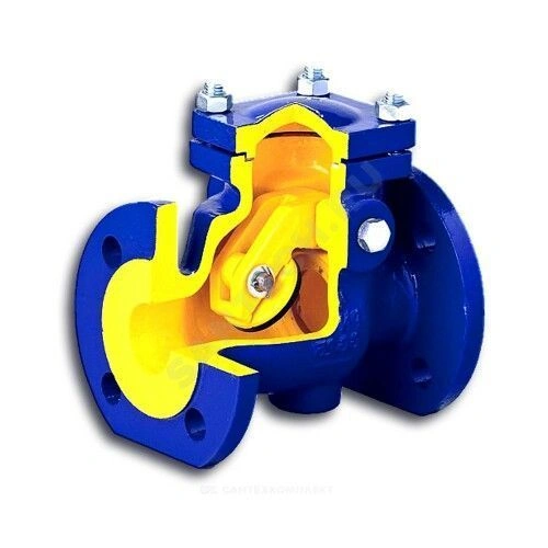 Клапан обратный V302-100 фланцевый чугунный Ду100 Ру16, Тмакс=300оС