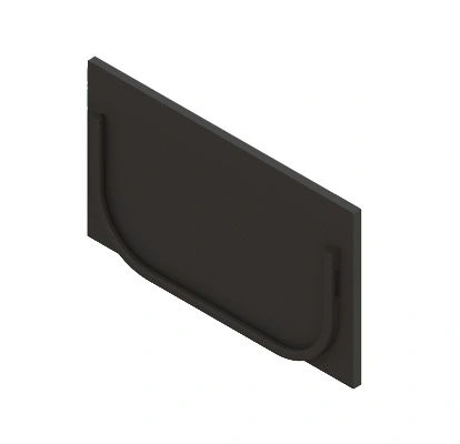 Заглушка торцевая S'park ЗЛВ-10.14.07-ПП для лотка водоотводного пластикового 