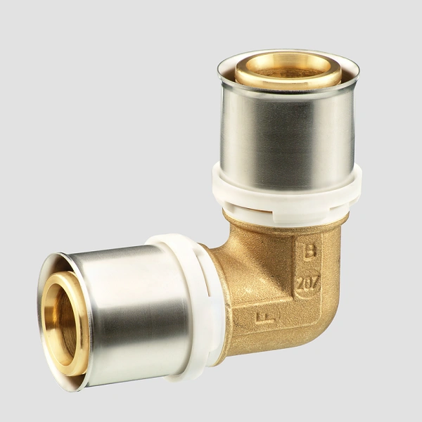 Угольник 90* 16х16  латунь alpex-duo XS Frankische