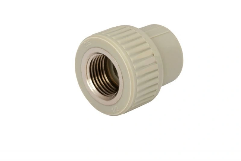 Муфта ВР 20х3/4" PPRC серый KALDE