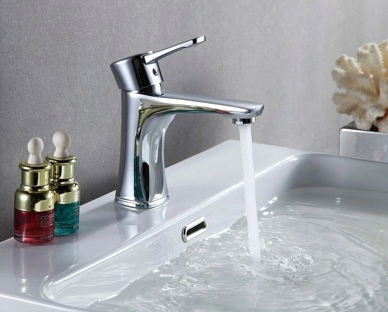 Смеситель для умывальника EVITTA, монолитный, хром, LEMARK