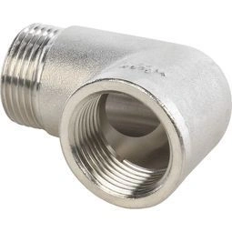 Угольник ВН  3/4х3/4 (никель) Stout