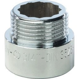 Удлинитель  НВ 15ммх3/4" хром  STOUT