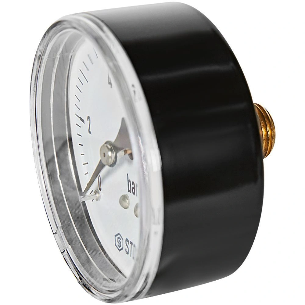 Манометр аксиальный. Корпус Dn 63 мм 1/4 , 0...10 бар, кл.2.5 STOUT 
