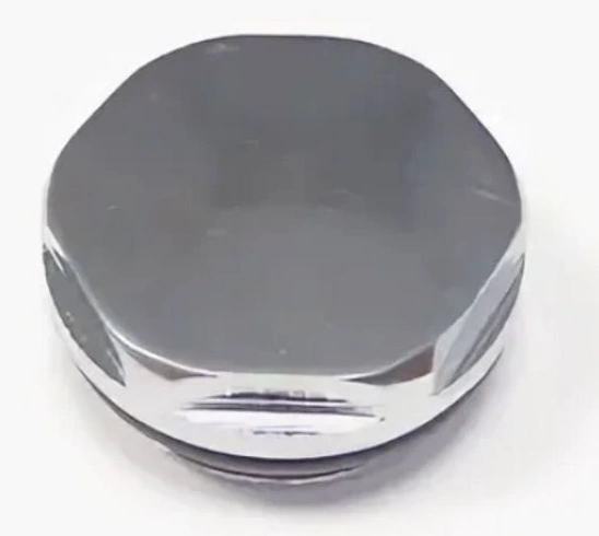 Заглушка 1/2" CR Хром