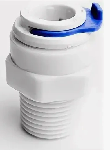 Фитинг прямой 3/8-1/2 (трубка -резьба) QT-22B Naturewater
