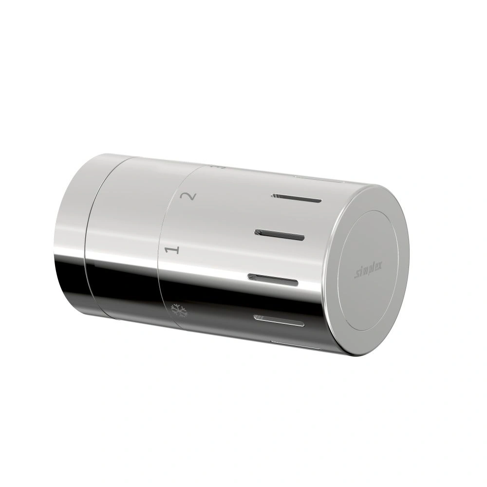 Термостат Design TC-D1 M30х1,5, ХРОМ, с уст.нуля Simplex