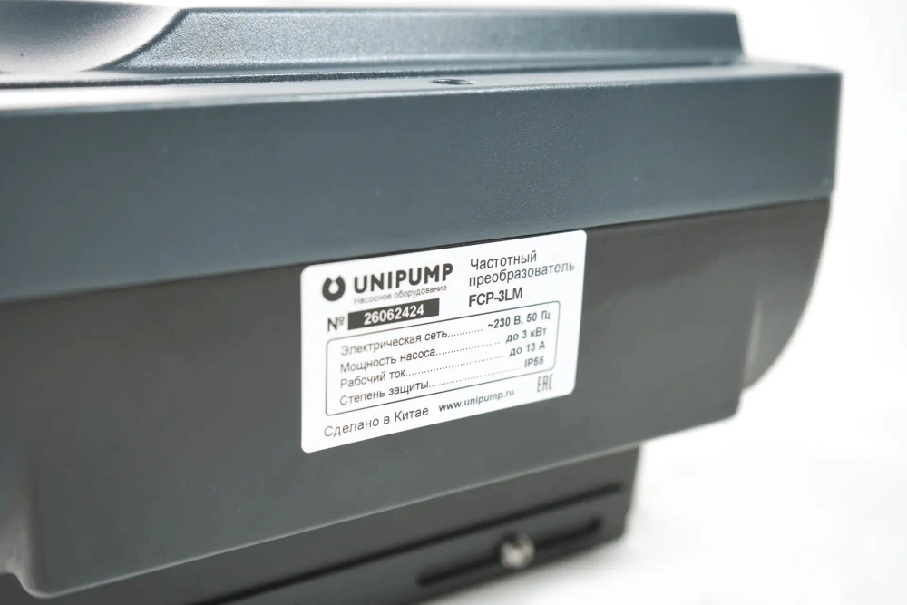 Преобразователь частотный FCP-3LM с датчиком Unipump $