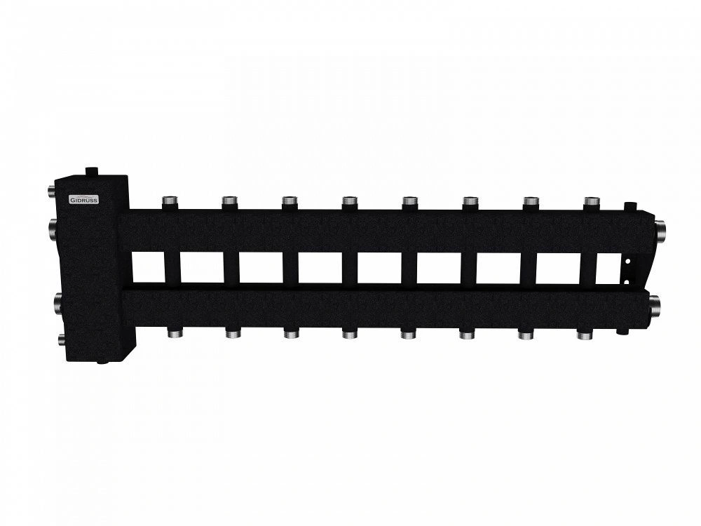 Балансировочный коллектор BM-150-9DU, до 150 кВт Gidrus