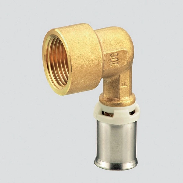 Угольник 90* 16х1/2" ВР alpex-duo XS латунь Frankische