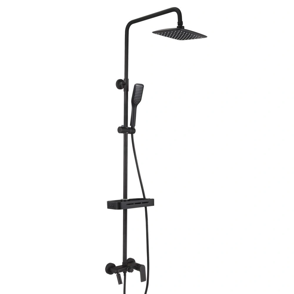 Стойка для ванны и душа TROPIC черный матовый LEMARK