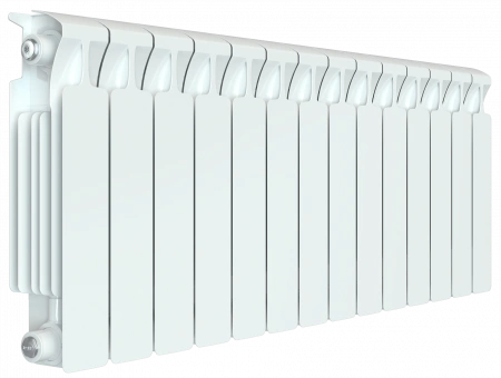 Радиатор биметаллический Monolit 350/100 14 секции G3/4" боковое подкл. Rifar