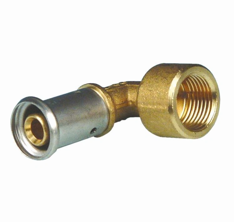 Угольник 20х1/2 ВР латунь пресс HENCO