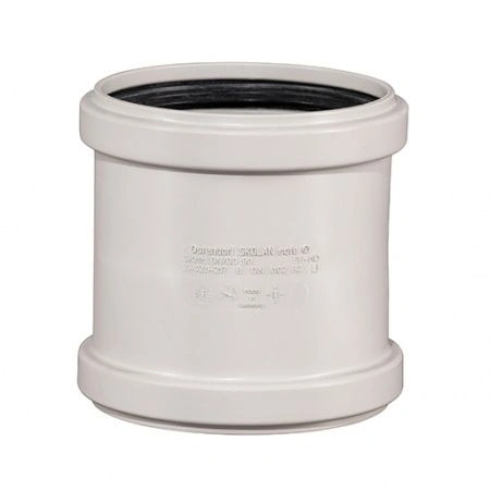 Муфта двойная для бесшум. канализации SKMM DN58, Ger