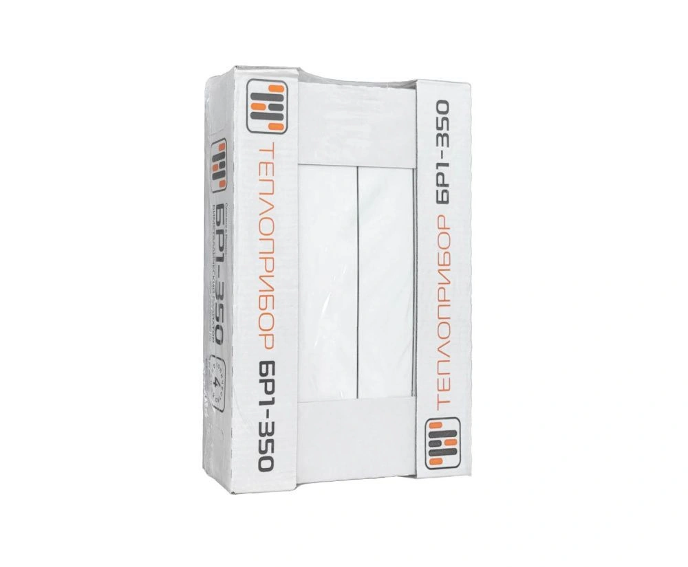 Радиатор биметаллический BR1 350/90 мм 4 секции Теплоприбор