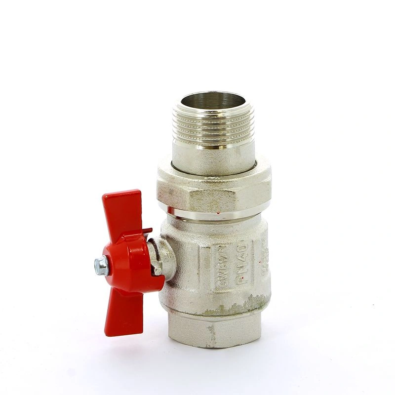 Кран со сгоном НВ 1" бабочка IDEAL ITAP