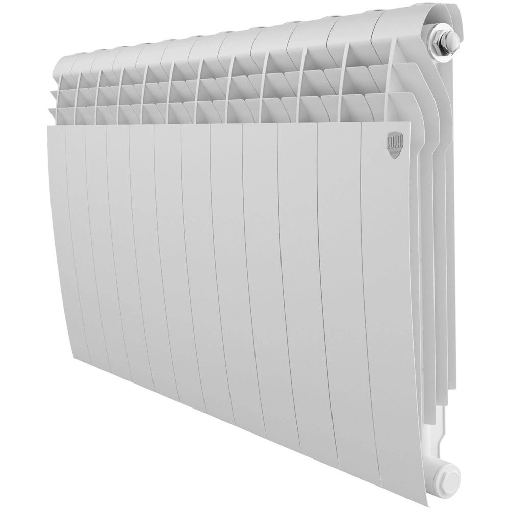 Радиатор биметал. BiLiner Bianco 500/87 12 секций (белый) Royal Thermo