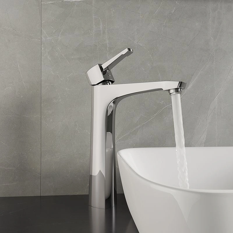 Смеситель для умывальника EVITTA, монолитный, высокий, хром, LEMARK