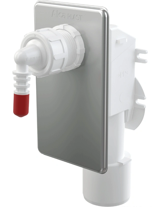 Сифон для сбора конденсата, под штукатурку, н/ж ALCA PLAST