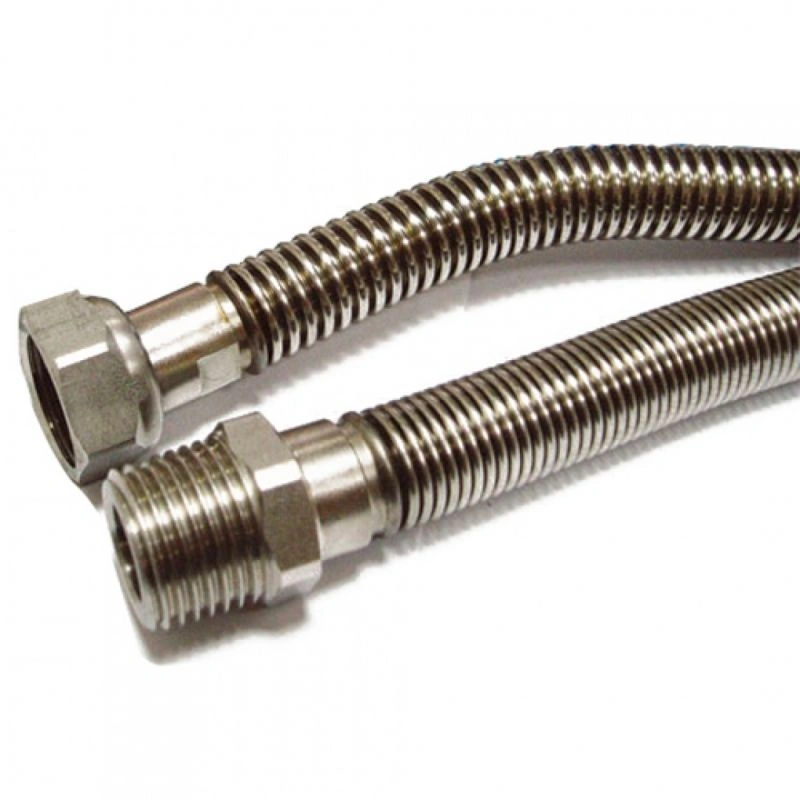 Подводка гибкая, газ, сильфонного типа 1/2" в-н, 120 см (AYVAZ)