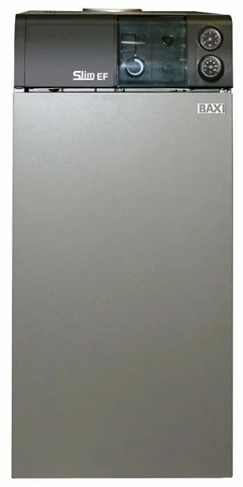 Котел энергонезависимый  газовый напольный BAXI SLIM EF 1.39 39,1 кВт, дымоход DN180